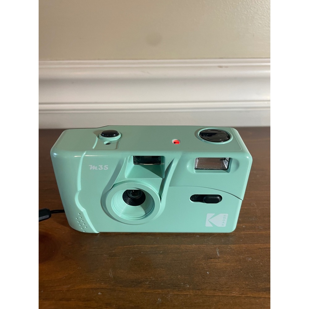 Kodak M35 Reusable 35mm Film Camera Mint Green with Built-in Flash